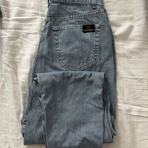 Vintage Railroad Stripe Jeans Size 30